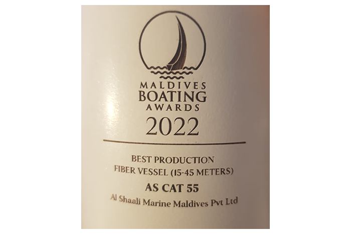 MALDIVES BOATING AWORDS 2022