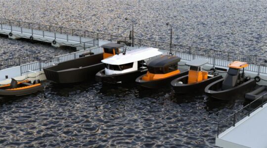 Fleet of HDPE Boats Workboat