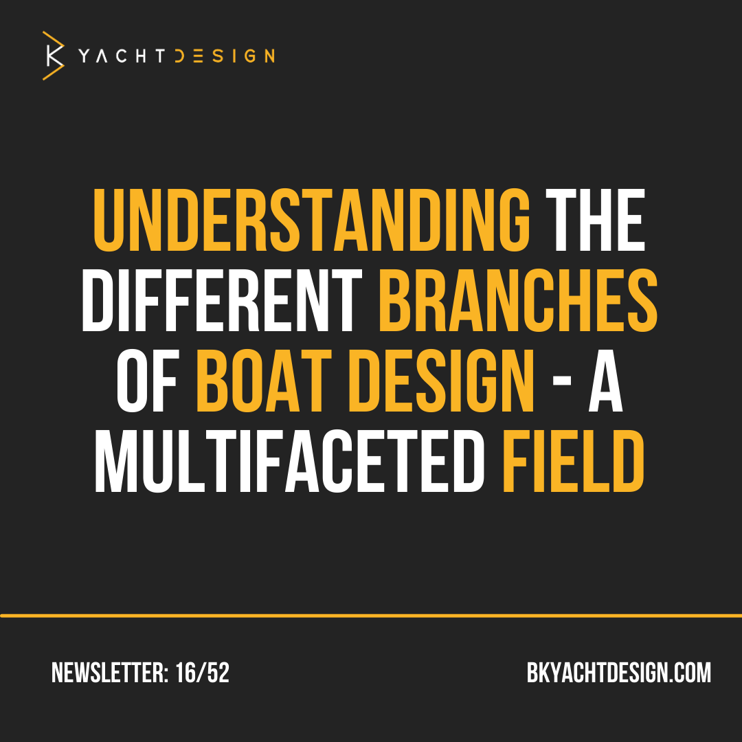 UNDERSTANDING DIFFERENT BRANCHES OF BOAT DESIGN