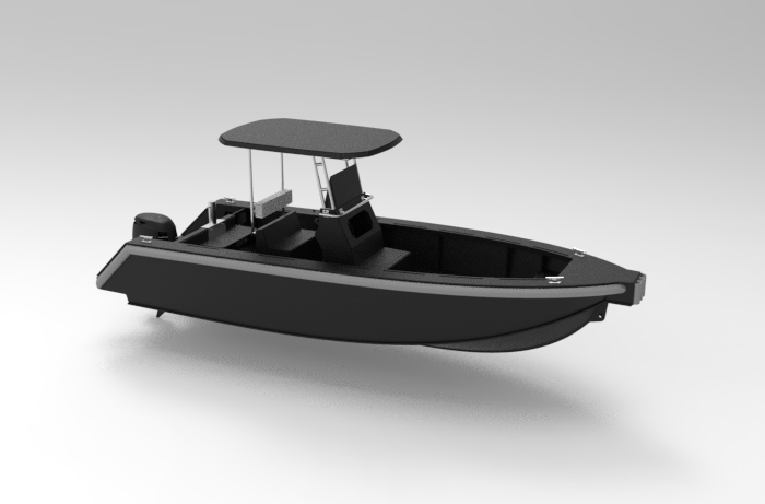 7m HDPE Workboat